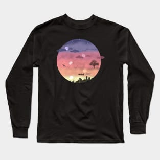 many lands under one sun graphic Long Sleeve T-Shirt